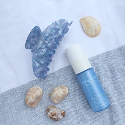 Sea Glass Claw Clip